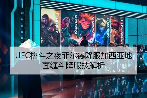 UFC格斗之夜菲尔德降服加西亚地面缠斗降服技解析